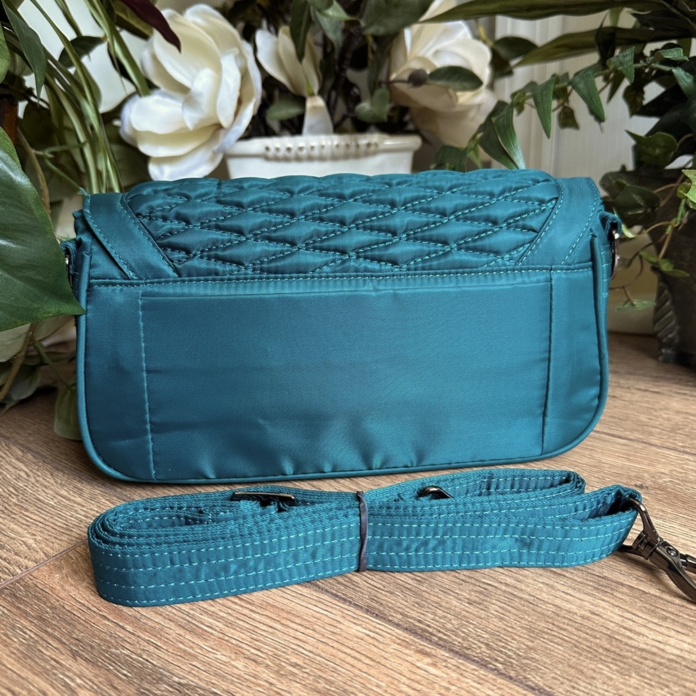Lug Emerald Teal Allegro Shoulder Crossbody Bag - NWOT - Picture 2 of 10